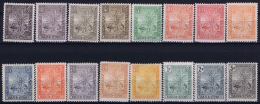 Madagascar Yv 63 - 77 MH/* Falz/ Charniere  1903 - Nuovi