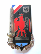 INSIGNE POLICE NATIONALE ESOP PROMOTION 48° PROMOTION 1791 / 1991 ETAT EXCELLENT A.B PARIS - Politie En Rijkswacht