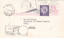 PERFORED,PERFORES,PERFIN,POSTCARD STATIONERY, COLLEGE OF PHARMACY. - Perforados