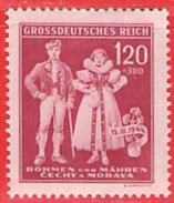 MiNr.133 Deutschland Besetzungsausgaben II. Weltkrieg Böhmen Und Mähren - Unused Stamps