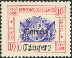 ** 142/46 1938. Tánger. Serie Completa. MAGNIFICA. (Edifil 2017: 166€) - Spanish Morocco