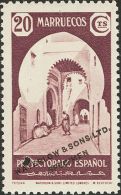 ** 196/99M 1939. Marruecos. Serie Completa. Sobrecarga WATERLOW AND SONS LTD / SPECIMEN Y TALADRO. MAGNIFICA Y RARA. (Ed - Spanisch-Marokko