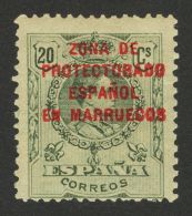 * NE3/4 1916. Marruecos. 15 Cts Violeta Y 20 Cts Verde. NO EMITIDOS. MAGNIFICOS. (Edifil 2017: 336€) - Spanisch-Marokko