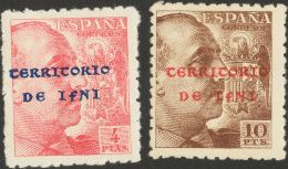 * 1/15 1941. Ifni. Serie Completa. MAGNIFICA Y RARA. Cert. GRAUS. (Edifil 2017: 1980€) - Ifni