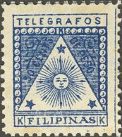 * 1/2 1898. Filipinas. Correo Insurrecto-Telégrafos. Serie Completa. MAGNIFICA. (Edifil 2013: 26€) - Philippinen