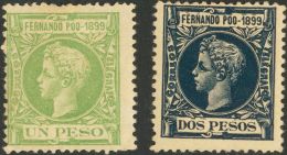 */(*) 50/69 1899. Fernando Poo. Serie Completa. BONITA. (Edifil 2017: 1665€) - Fernando Poo