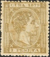 * 50/55 1879. Cuba. Serie Completa. Excelentes Centrajes. MAGNIFICA Y RARA. (Edifil 2017: 235€) - Cuba (1874-1898)