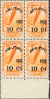 ** 36/52(4) 1940. España. Beneficencia. Serie Completa, Bloque De Cuatro. MAGNIFICO. (Edifil 2017: 340€) - Charity