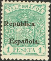 ** 63/67 1931. España. Telégrafos. Serie Completa. MAGNIFICA. (Edifil 2017: 185€) - Télégraphe