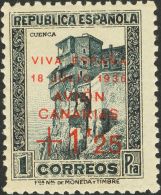 ** 14/19 1937. España. Canarias. Serie Completa. MAGNIFICA. (Edifil 2017: 253€) - Autres & Non Classés