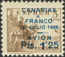 ** 11/13 1937. Canarias. Serie Completa. MAGNIFICA. (Edifil 2017: 42€) - Sonstige & Ohne Zuordnung