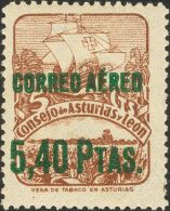 * NE12/16 1937. Asturias Y León. Serie Completa. NO EMITIDA. MAGNIFICA. (Edifil 2017: 105€) - Asturië & Leon