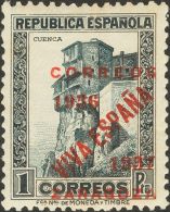 * 26/40 1937. Emisiones Locales Patrióticas. Zaragoza. Serie Completa. MAGNIFICA. (Edifil 2011: 79€) - Nationalistische Uitgaves