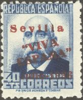 * 18/29 1936. Emisiones Locales Patrióticas. Sevilla. Serie Completa. MAGNIFICA. (Edifil 2011: 27€) - Emissions Nationalistes