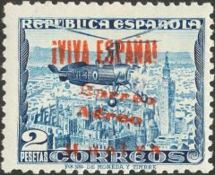 * 19/21 1937. Emisiones Locales Patrióticas. Huelva. Serie Completa. MAGNIFICA. (Edifil 2011: 95€) - Nationalistische Uitgaves