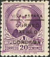 */(*) 1/4A 1937. Emisiones Locales Patrióticas. Córdoba. Serie Completa. VALORES COMPLEMENTARIOS. MAGNIFIC - Nationalistische Uitgaves