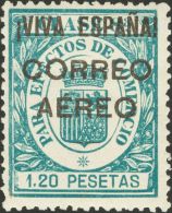 * 54/59, 61/63 1936. Emisiones Locales Patrióticas. Burgos. Serie Completa, A Falta Del 1´20 Sobre 1 Pts Ve - Nationalistische Uitgaves