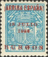 * 10/18 1936. Emisiones Locales Patrióticas. Burgos. Serie Completa. MAGNIFICA. (Edifil 2011: 105€) - Nationalistische Ausgaben