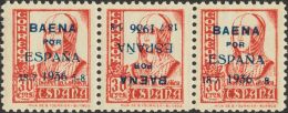 **/*  1937. Emisiones Locales Patrióticas. Baena. Conjunto De Variedades De Las Series De Baena De 1937 Con SOBRE - Nationalist Issues