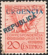 * 1/8, 8A, 8B 1931. Emisiones Locales Republicanas. Madrid. Serie Completa, Incluyendo Los Dos Valores Complementarios. - Republican Issues