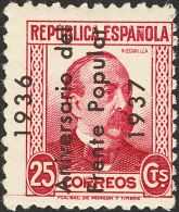 * 33/39 1937. Emisiones Locales Patrióticas. Barcelona. Serie Completa. MAGNIFICA Y MUY RARA. - Republikanische Ausgaben