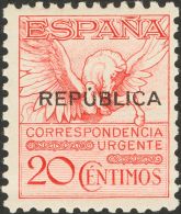 * 1/8, 8A, 8B 1931. Emisiones Locales Republicanas. Almería. Serie Completa, Incluyendo Los Dos Valores Complemen - Republikeinse Uitgaven