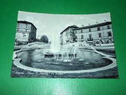 Cartolina Cremona - Piazza L. Cadorna - La Fontana 1955 Ca - Cremona