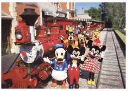 (995) Disney Land - With Train - Disneyland