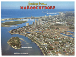 (995) Australia  - (with Living Together Stamp At Back Of Card) - QLD - Morrochydore - Sunshine Coast