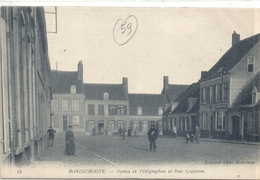 PAS DE CALAIS - 62 - HONDSCHOOTE - Poste Et Télégraphes E(t Rue Coppens - Hondshoote