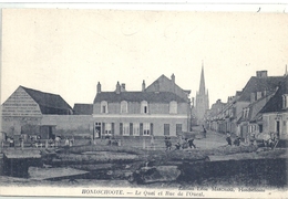 PAS DE CALAIS - 62 - HONDSCHOOTE - Le Quai Et Rue De L'Ouest - Hondshoote