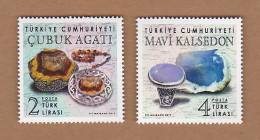 AC - TURKEY STAMP - PRECIOUS STONES BARRED AGATHE - CHALCEDON MNH 09 JANUARY 2019 - Unused Stamps