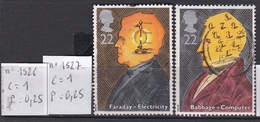 N° 1526 Et 1527 - Used Stamps