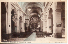 13. Eyguieres. Interieur De L'église - Eyguieres