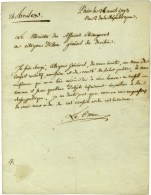 LE BRUN Pierre Henri Tondu Dit (1754-1793), Ministre Des Affaires Etrangères. - Sonstige & Ohne Zuordnung