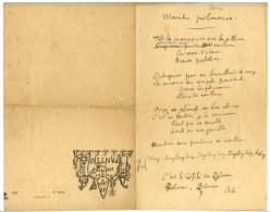 JARRY Alfred (1873-1907), écrivain Et Poète. - Sonstige & Ohne Zuordnung