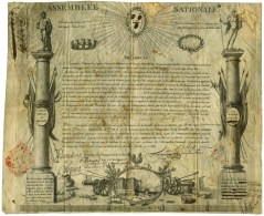 BREVET DE VAINQUEUR DE LA BASTILLE. - Other & Unclassified