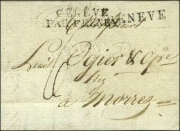 Lettre Avec Texte Daté De Carrouge. Au Recto, GENEVE + GENEVE / PAR FERNEY. 1816. - TB. - Sonstige & Ohne Zuordnung
