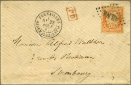 Losange ASNA / N° 38 Càd VERSAILLES / ASSEMBLEE NATle Sur Lettre Pour Strasbourg (au Tarif D'Alsace... - Lettres Civiles En Franchise