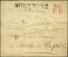 Lettre Avec Texte D'un Militaire Daté Olzewka Le 2 Mars 1807 Acheminée Jusqu'à Paris. Au... - Legerstempels (voor 1900)