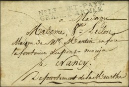N° 13 PORT PAYE / GRANDE ARMEE Sur Lettre Avec Superbe Texte Historique Daté De Wilno Le 2 Juillet 1812... - Army Postmarks (before 1900)