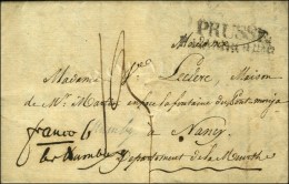 Lettre Avec Superbe Texte Daté De Stettin Sur L'Oder Le 21 Mars 1811 '' Je Suis Ici Fort Bien. Le Quartier... - Marques D'armée (avant 1900)