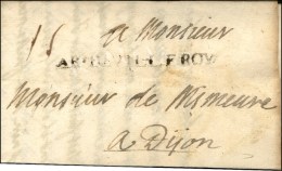 AR.DE.VILLEROY Sur Lettre Avec Texte Daté Au Camp De Nignamont Le 29 Mai 1705. - B / TB. - RR. - Legerstempels (voor 1900)