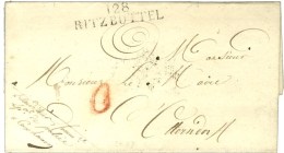 128 / RITZBUTTEL Sur Lettre Sans Texte En Franchise. - TB / SUP. - 1792-1815: Veroverde Departementen