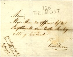 126 / HELMONT Sur Lettre Sans Texte. - SUP. - 1792-1815: Conquered Departments