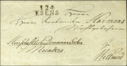 124 / ESENS Sur Lettre En Franchise. 1811. - SUP. - 1792-1815: Départements Conquis