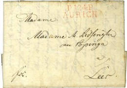 P. 121. P. / AURICH Rouge. 1813. - TB / SUP. - 1792-1815: Départements Conquis