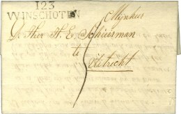 123 / WINSCHOTEN. 1812. - SUP. - 1792-1815: Départements Conquis