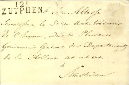 121 / ZUTPHEN Sur Lettre En Franchise. - SUP. - 1792-1815: Veroverde Departementen