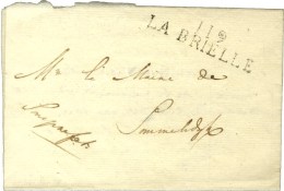 119 / LA BRIELLE Sur Lettre En Franchise. 1813. - SUP. - 1792-1815: Départements Conquis